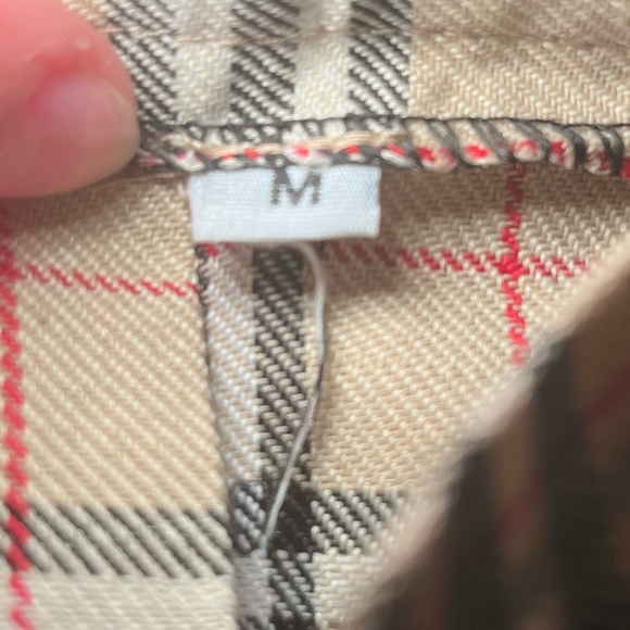 PLAID MINISKIRT - Picture 3 of 3